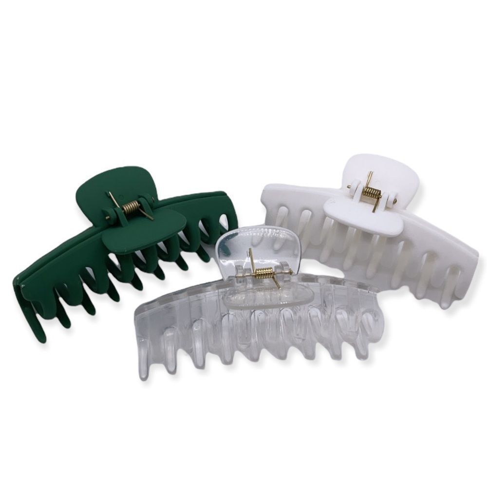 NWT Wool + Pepper Co. Claw Hair Clips Christmas Bundle